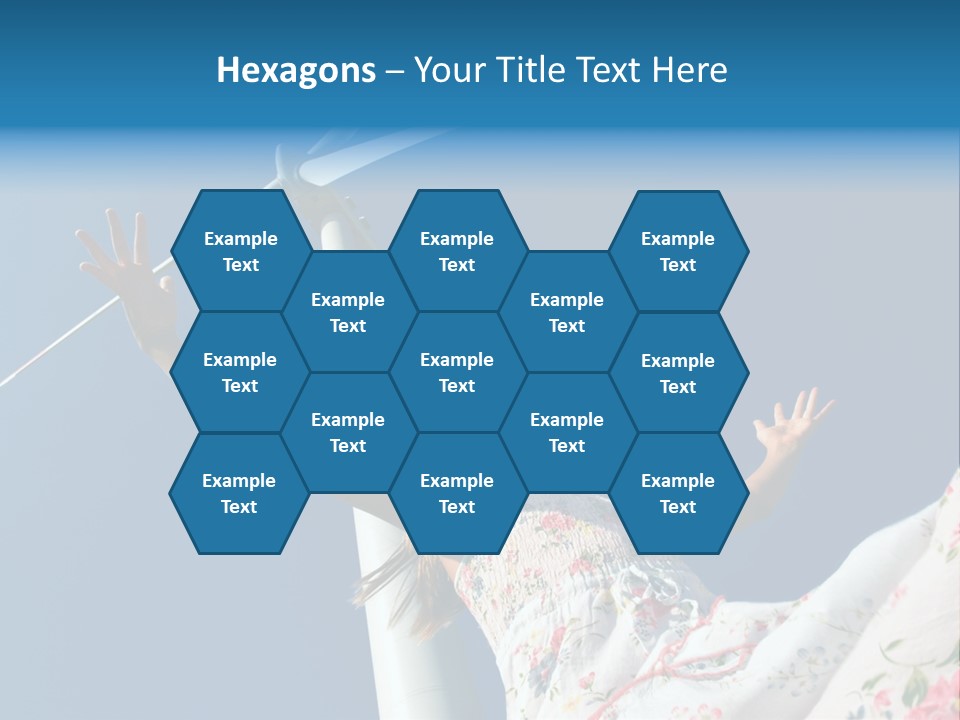 Child Near The Windmill PowerPoint Template