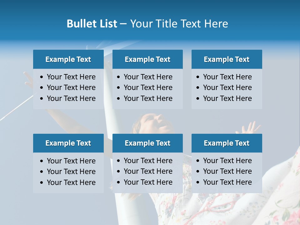 Child Near The Windmill PowerPoint Template