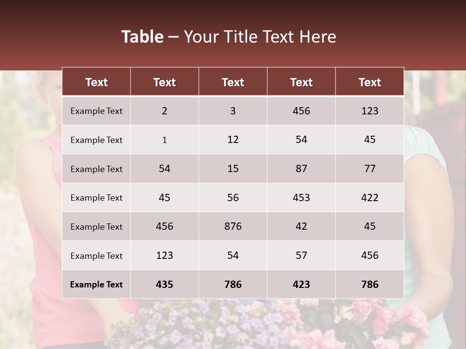 Grandmother, Mother And Child PowerPoint Template