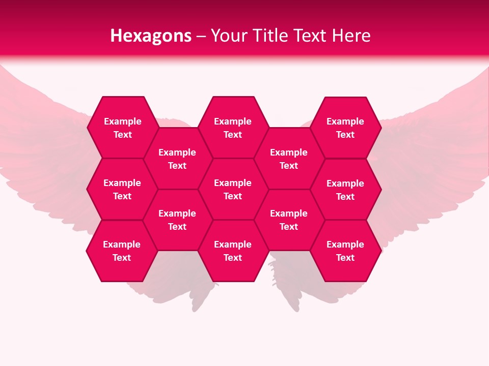 Pink Wings PowerPoint Template