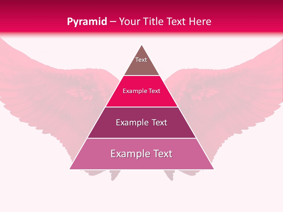 Pink Wings PowerPoint Template