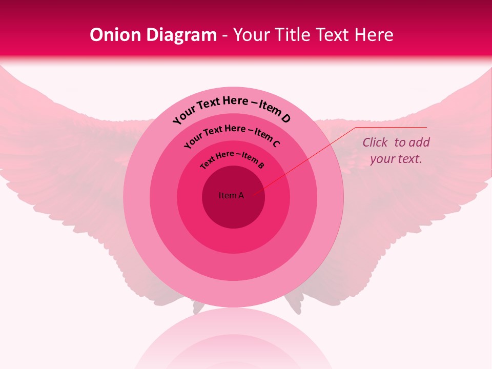 Pink Wings PowerPoint Template