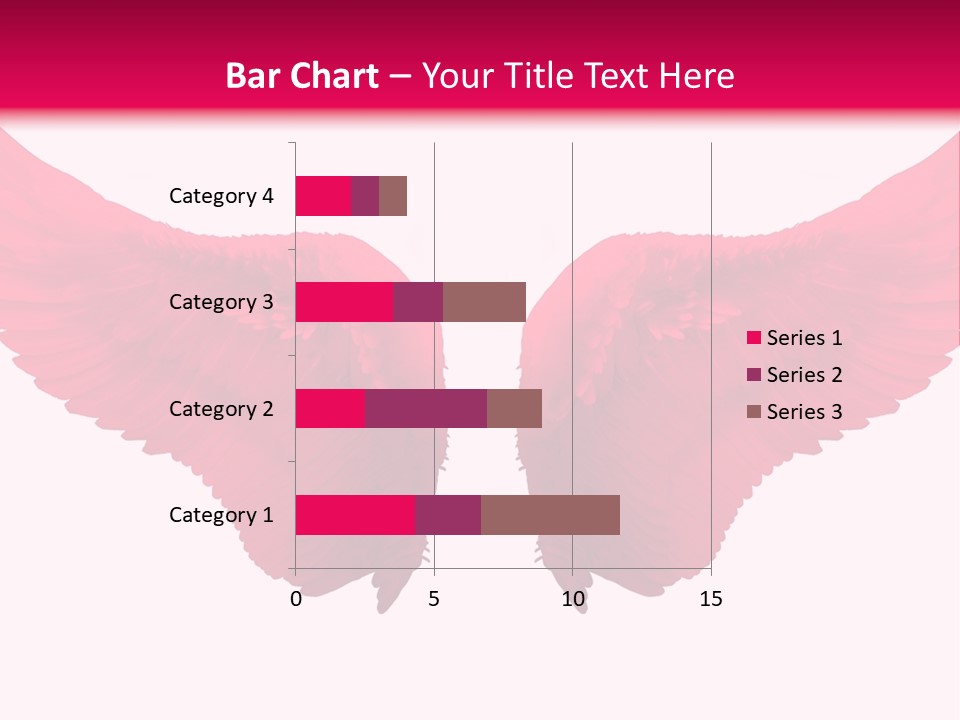 Pink Wings PowerPoint Template