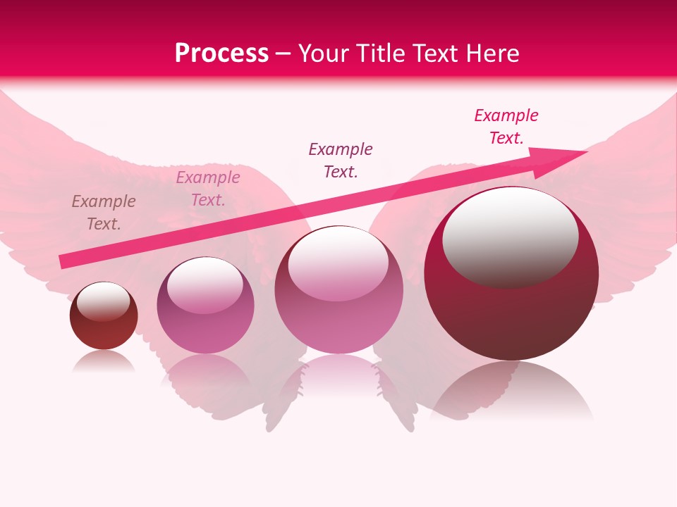 Pink Wings PowerPoint Template