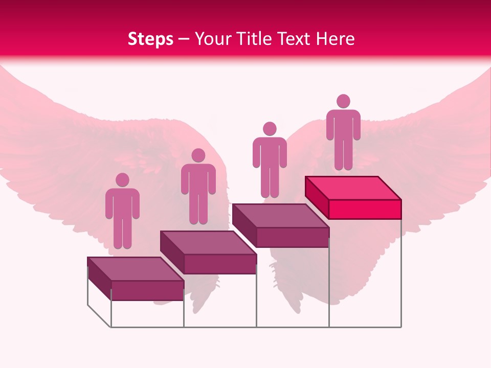 Pink Wings PowerPoint Template