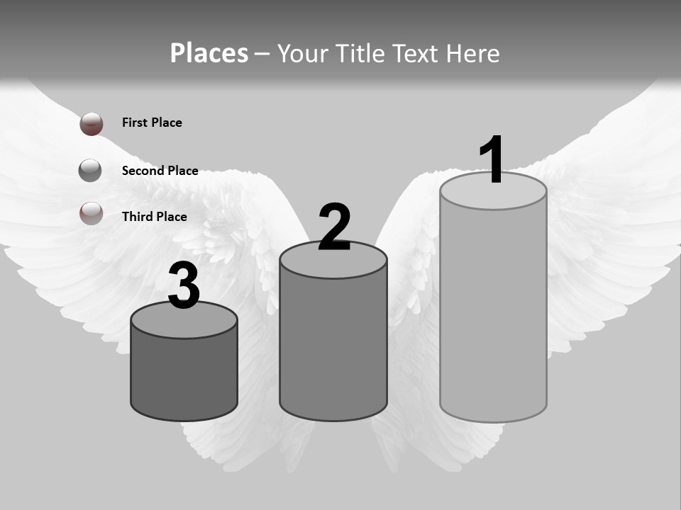 White Wings PowerPoint Template