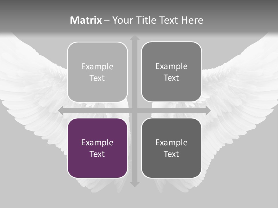 White Wings PowerPoint Template