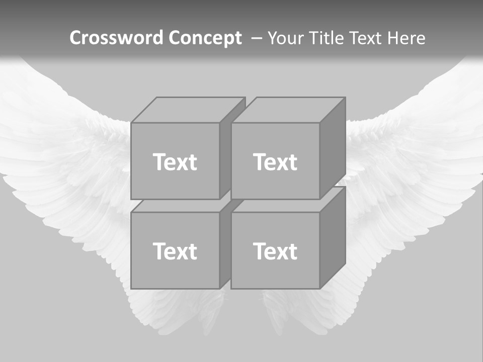 White Wings PowerPoint Template