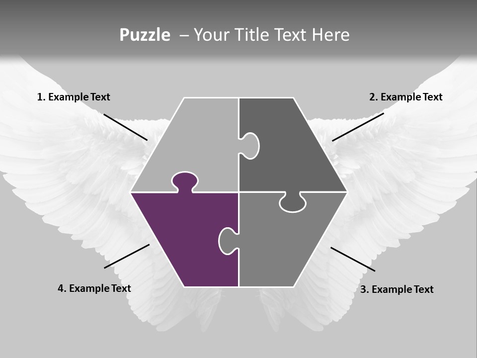 White Wings PowerPoint Template