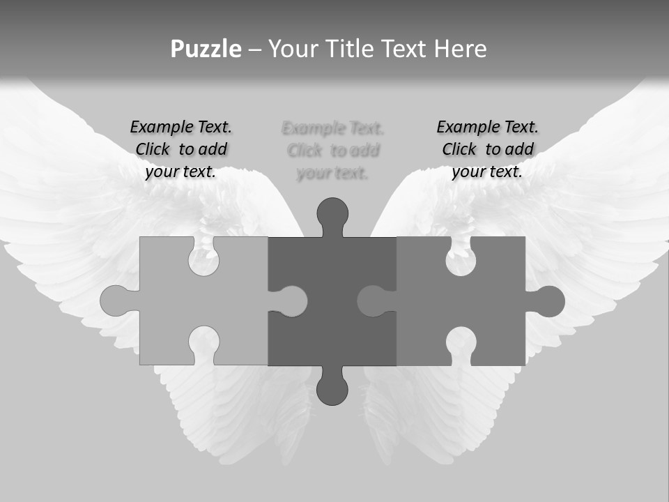 White Wings PowerPoint Template