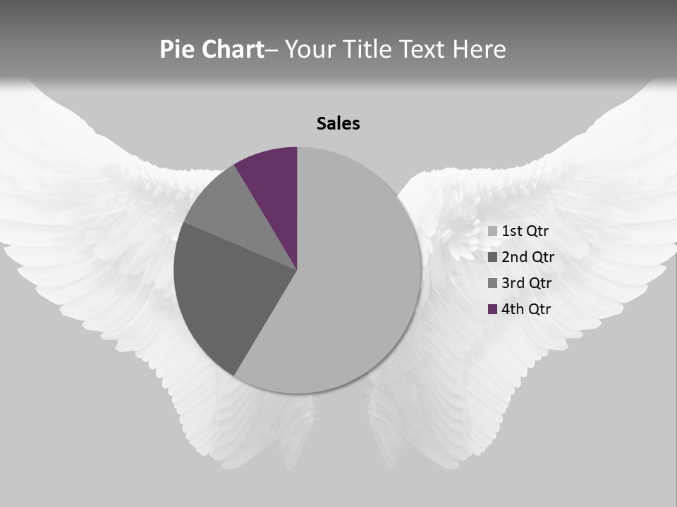 White Wings PowerPoint Template