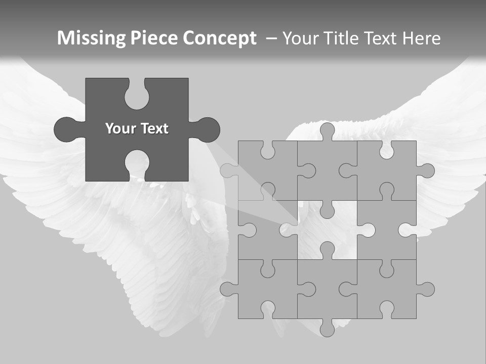 White Wings PowerPoint Template