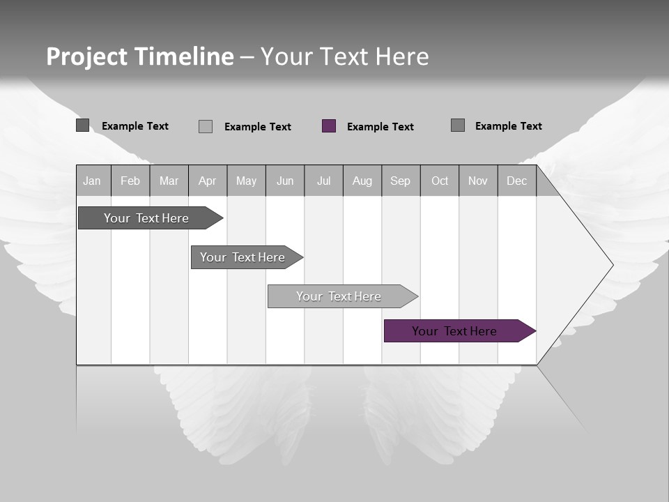White Wings PowerPoint Template