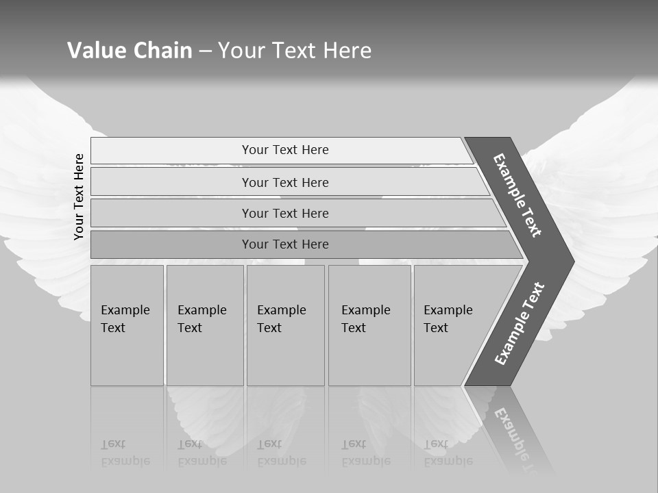 White Wings PowerPoint Template