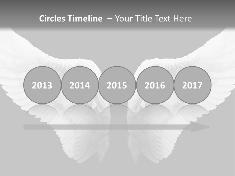 White Wings PowerPoint Template