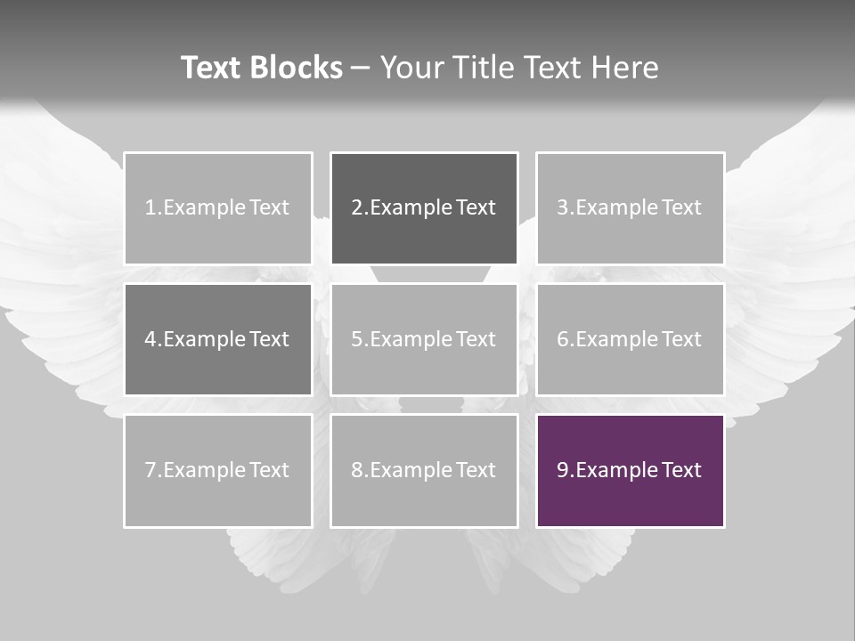 White Wings PowerPoint Template