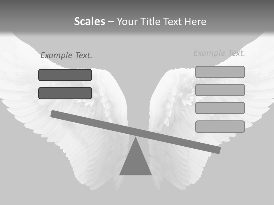 White Wings PowerPoint Template