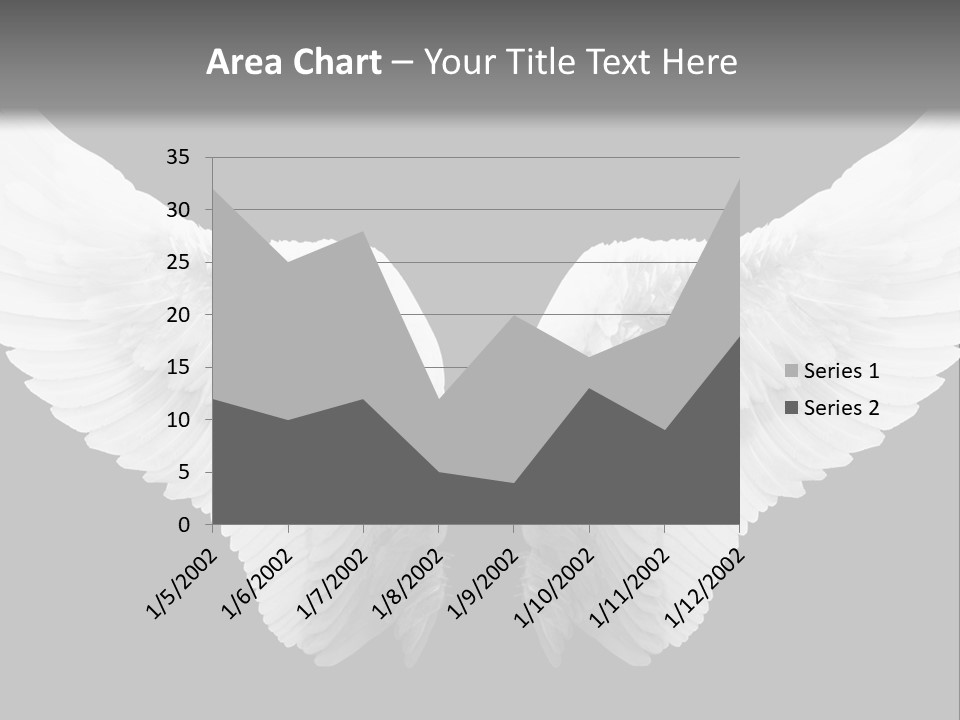 White Wings PowerPoint Template