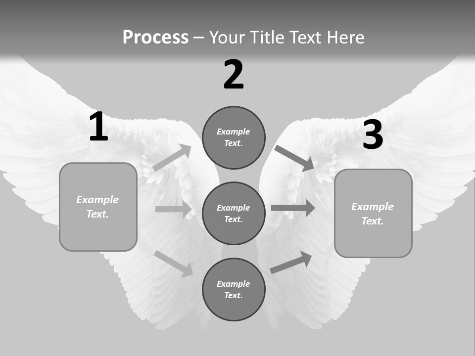 White Wings PowerPoint Template