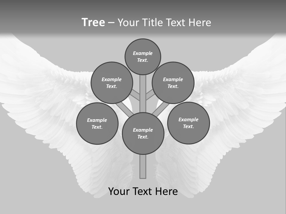 White Wings PowerPoint Template