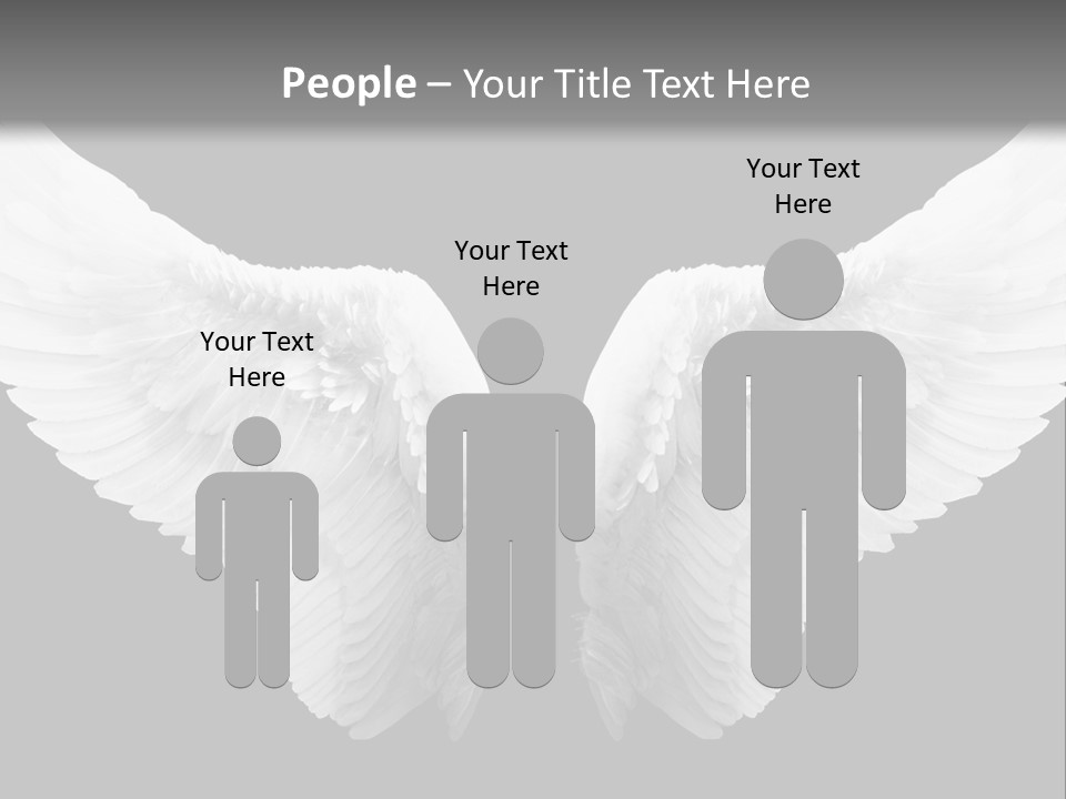 White Wings PowerPoint Template