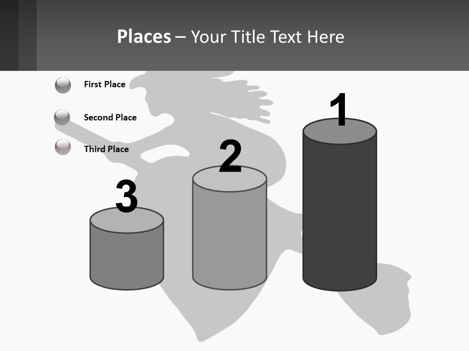 Witch On A Broomstick PowerPoint Template