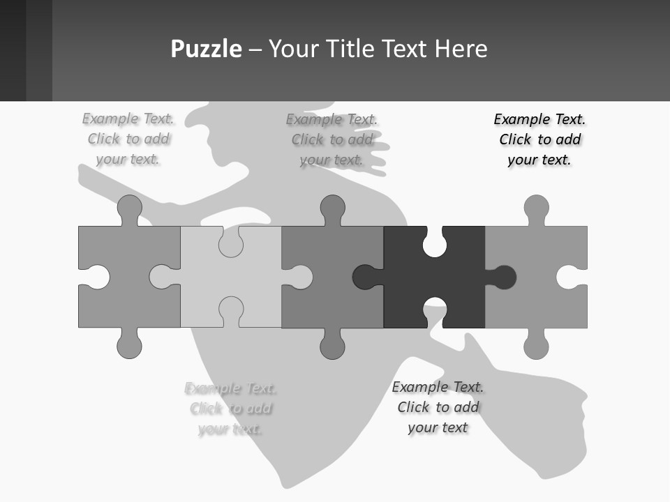 Witch On A Broomstick PowerPoint Template