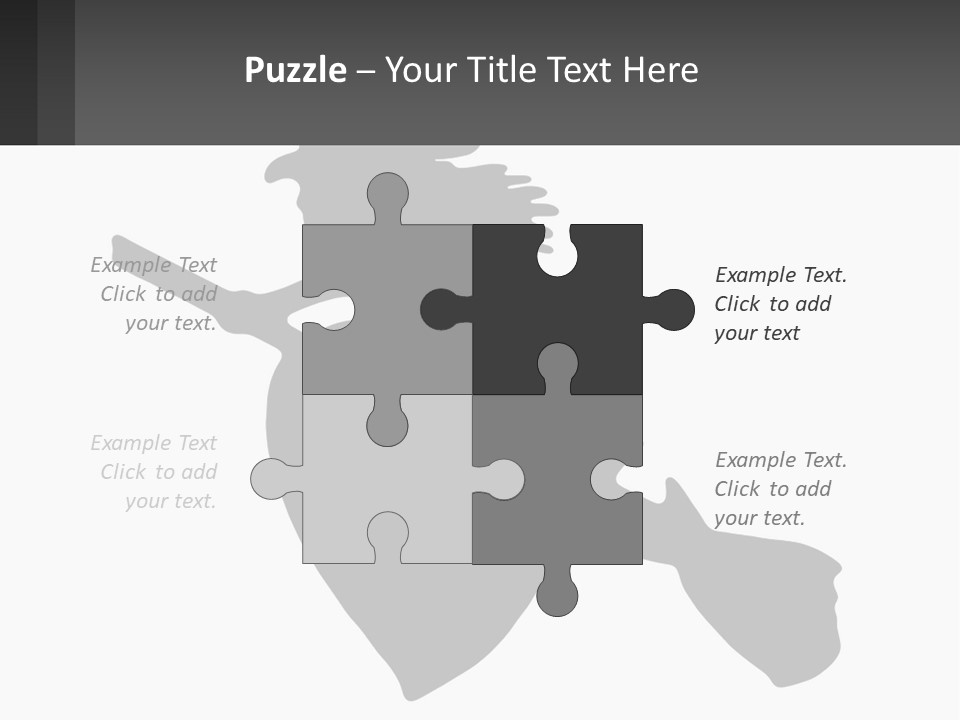 Witch On A Broomstick PowerPoint Template