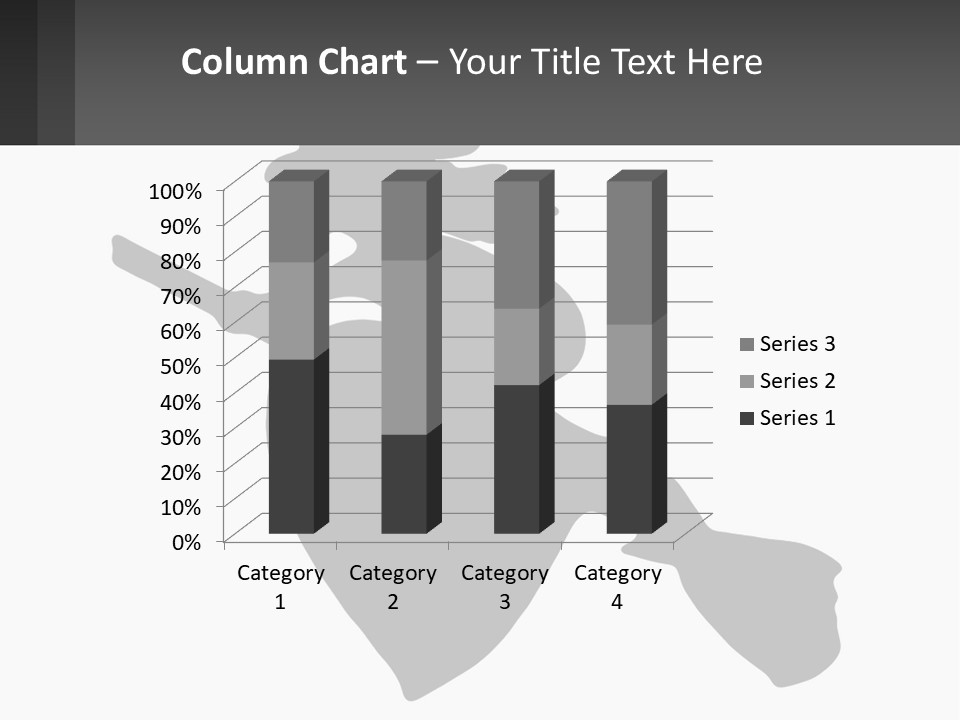 Witch On A Broomstick PowerPoint Template