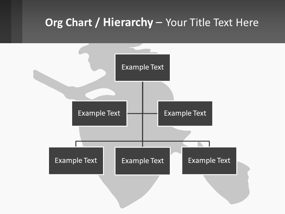 Witch On A Broomstick PowerPoint Template