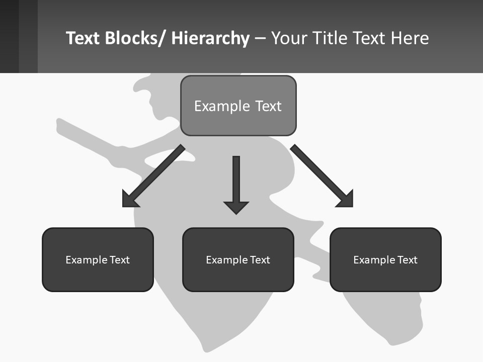 Witch On A Broomstick PowerPoint Template