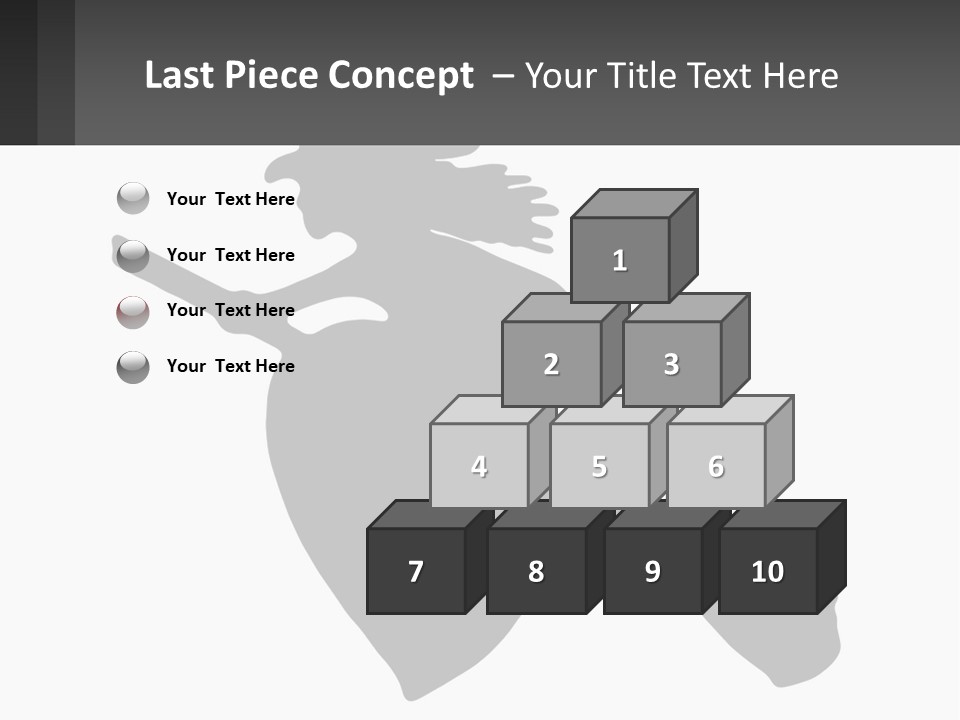 Witch On A Broomstick PowerPoint Template