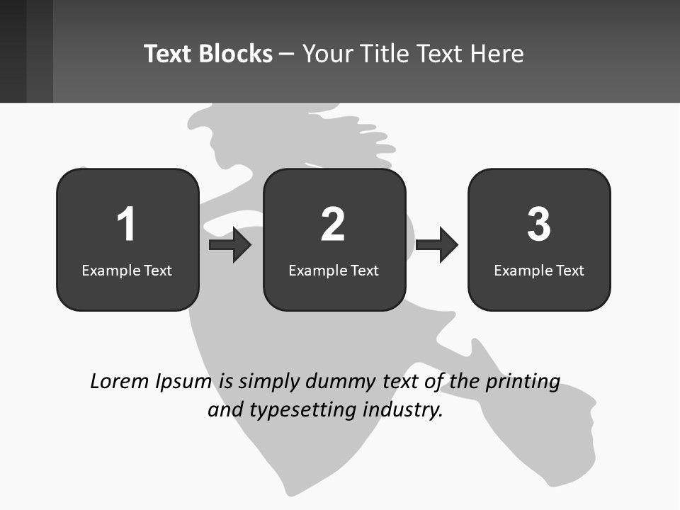 Witch On A Broomstick PowerPoint Template