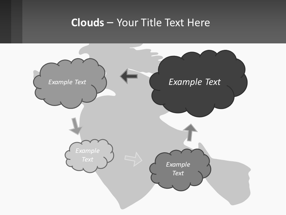 Witch On A Broomstick PowerPoint Template