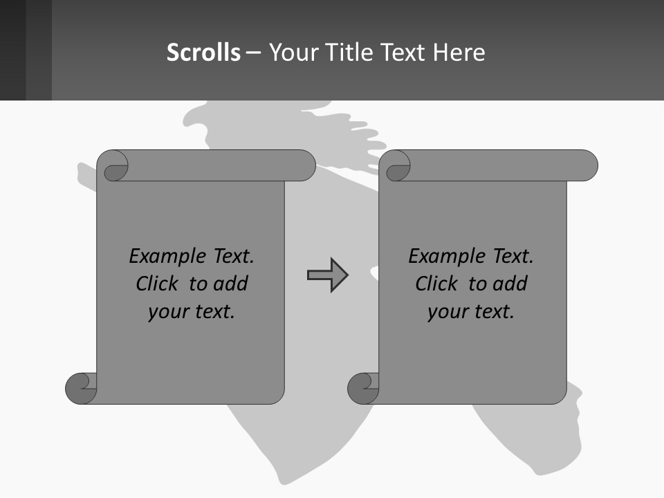 Witch On A Broomstick PowerPoint Template