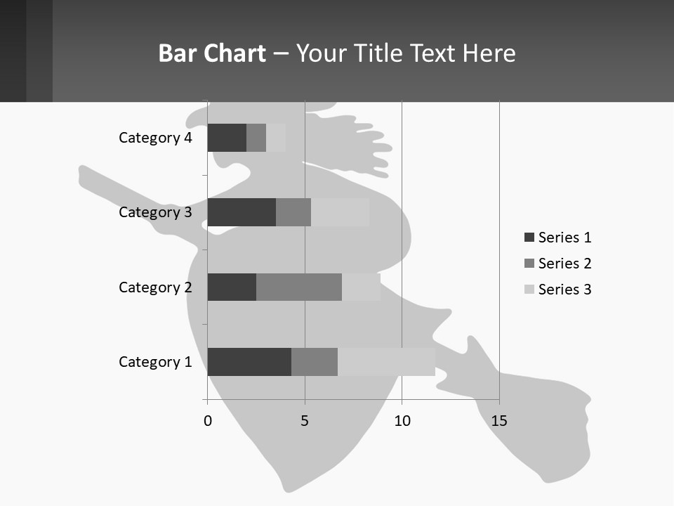 Witch On A Broomstick PowerPoint Template