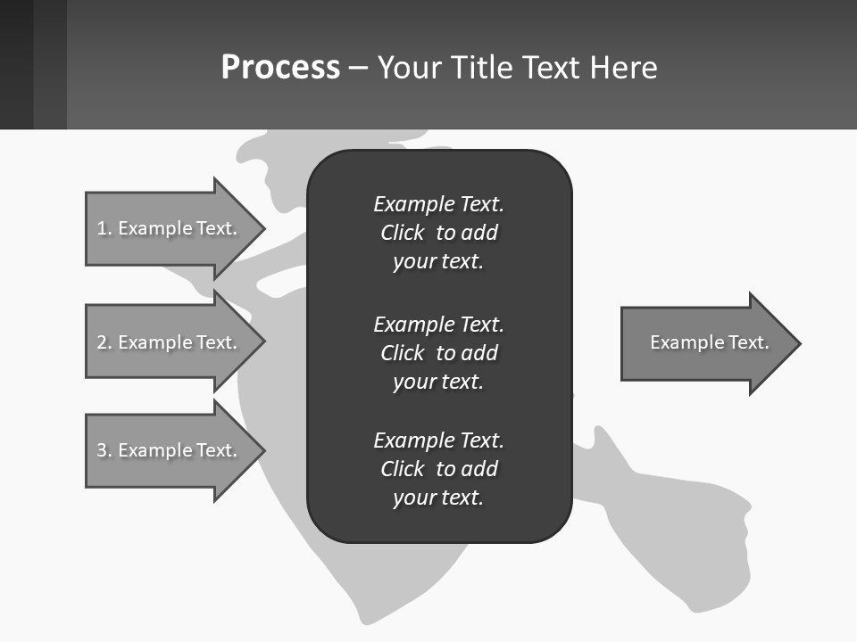 Witch On A Broomstick PowerPoint Template
