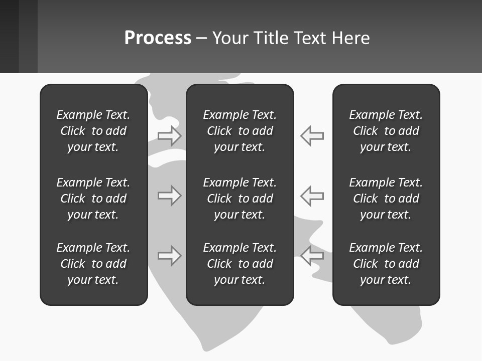 Witch On A Broomstick PowerPoint Template