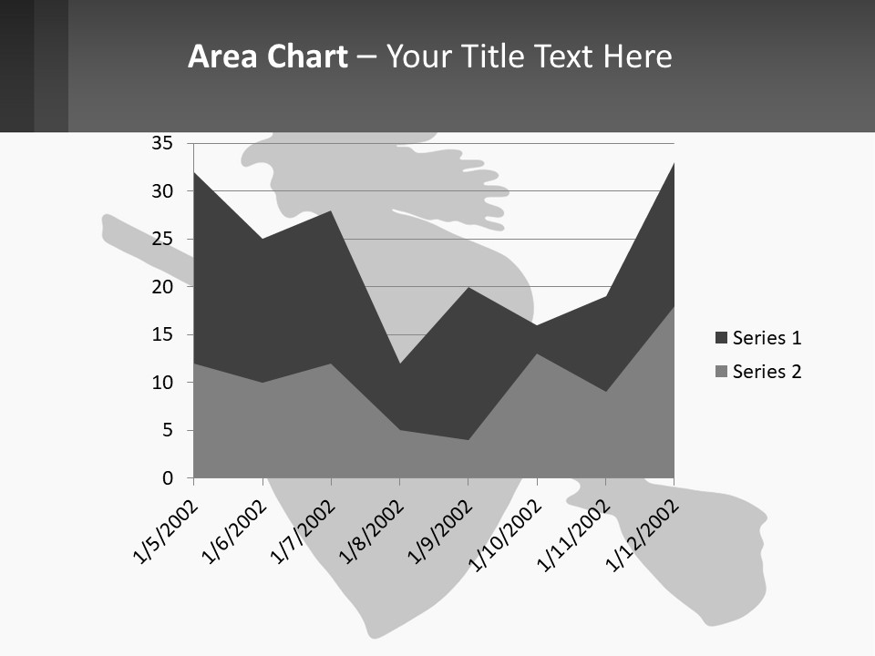 Witch On A Broomstick PowerPoint Template