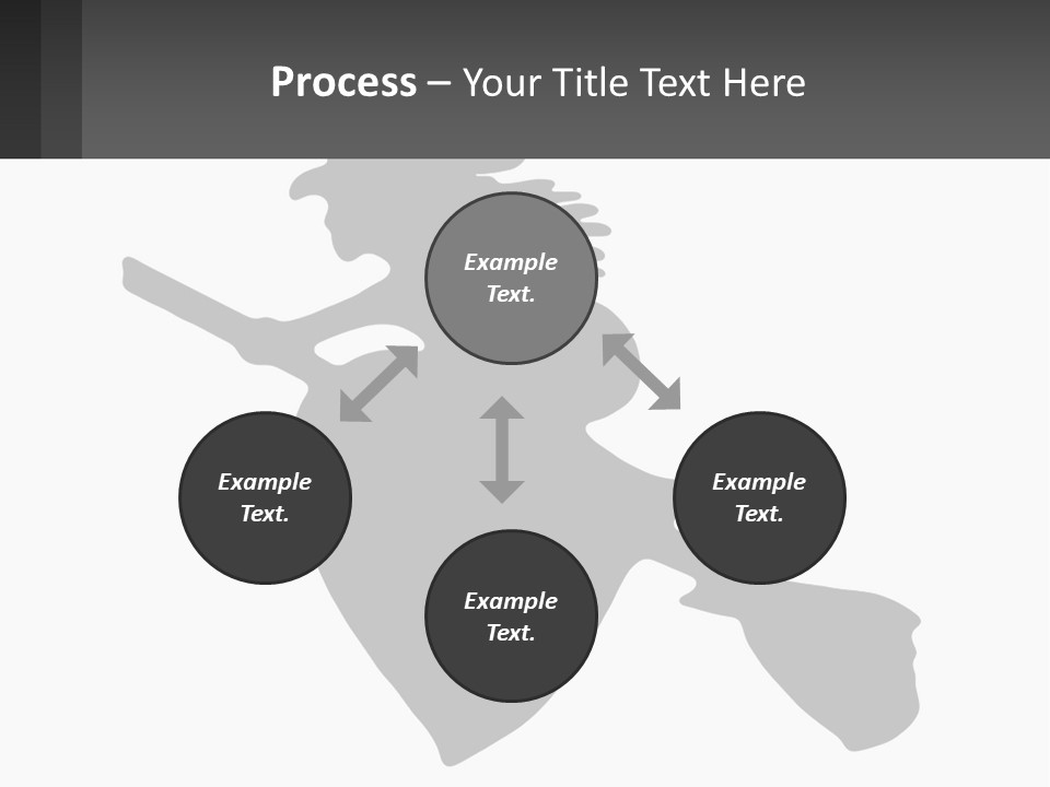 Witch On A Broomstick PowerPoint Template