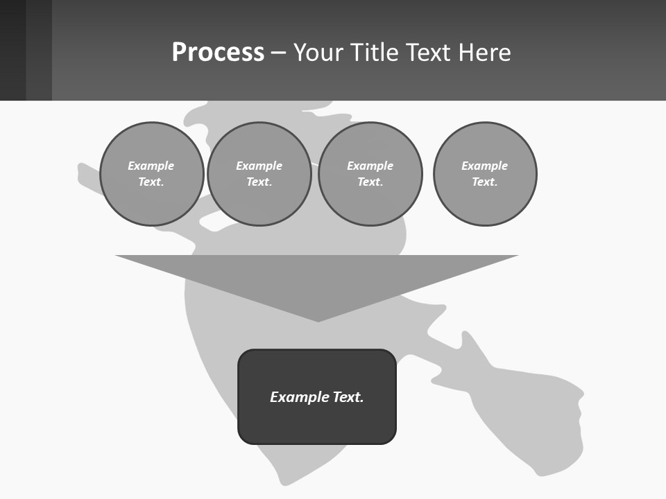 Witch On A Broomstick PowerPoint Template