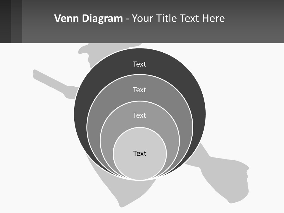 Witch On A Broomstick PowerPoint Template