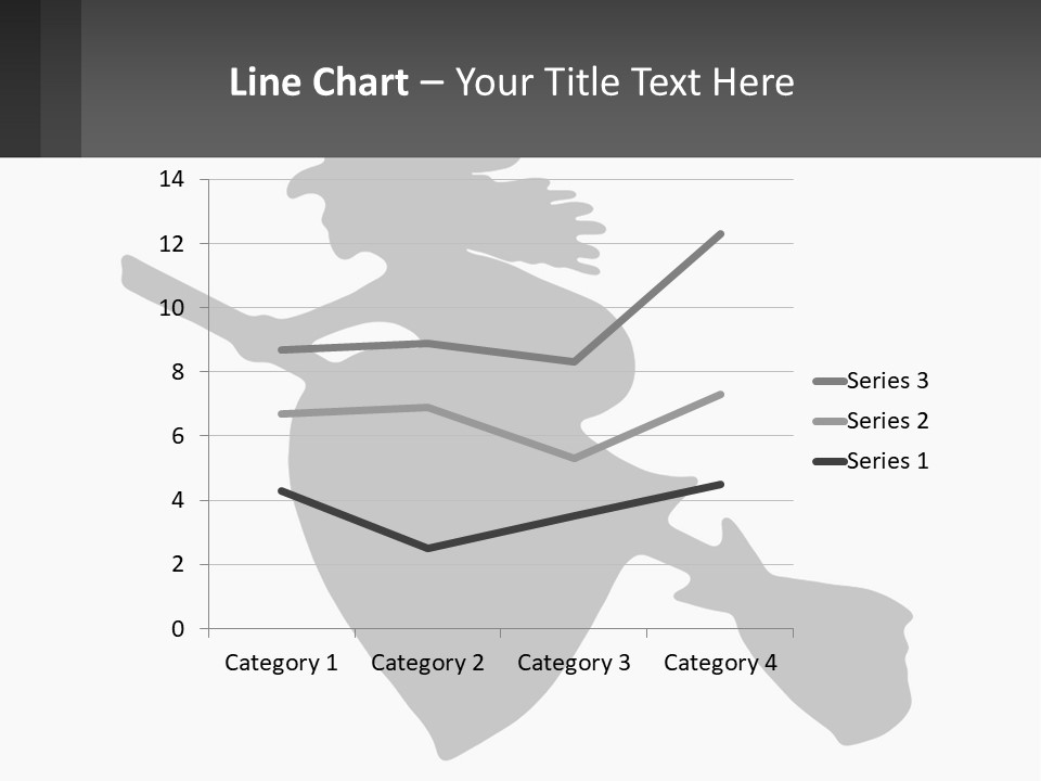 Witch On A Broomstick PowerPoint Template