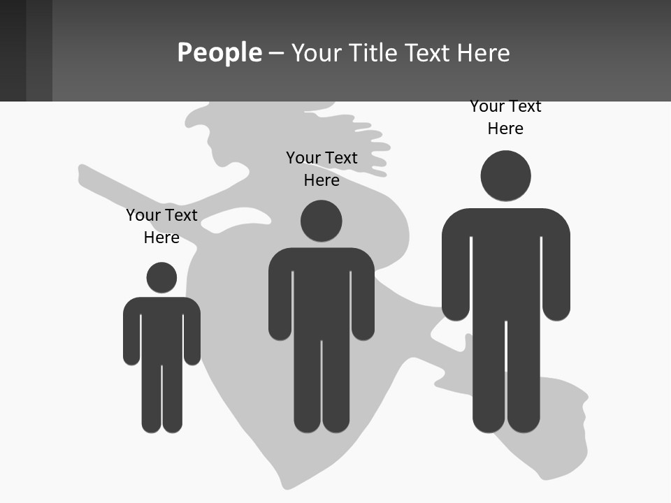 Witch On A Broomstick PowerPoint Template