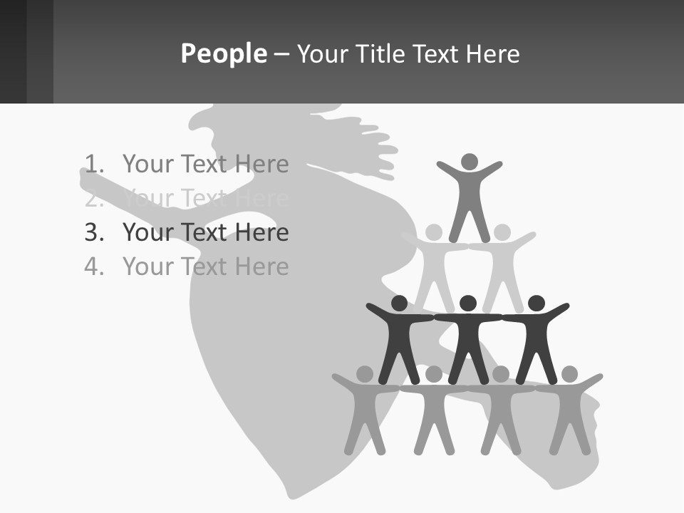 Witch On A Broomstick PowerPoint Template