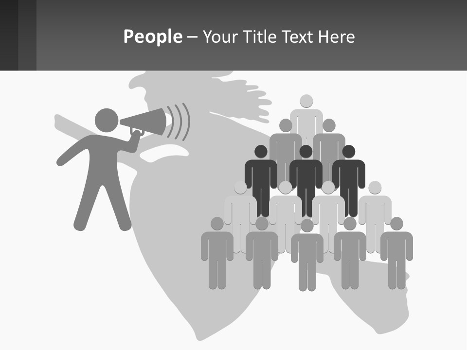 Witch On A Broomstick PowerPoint Template