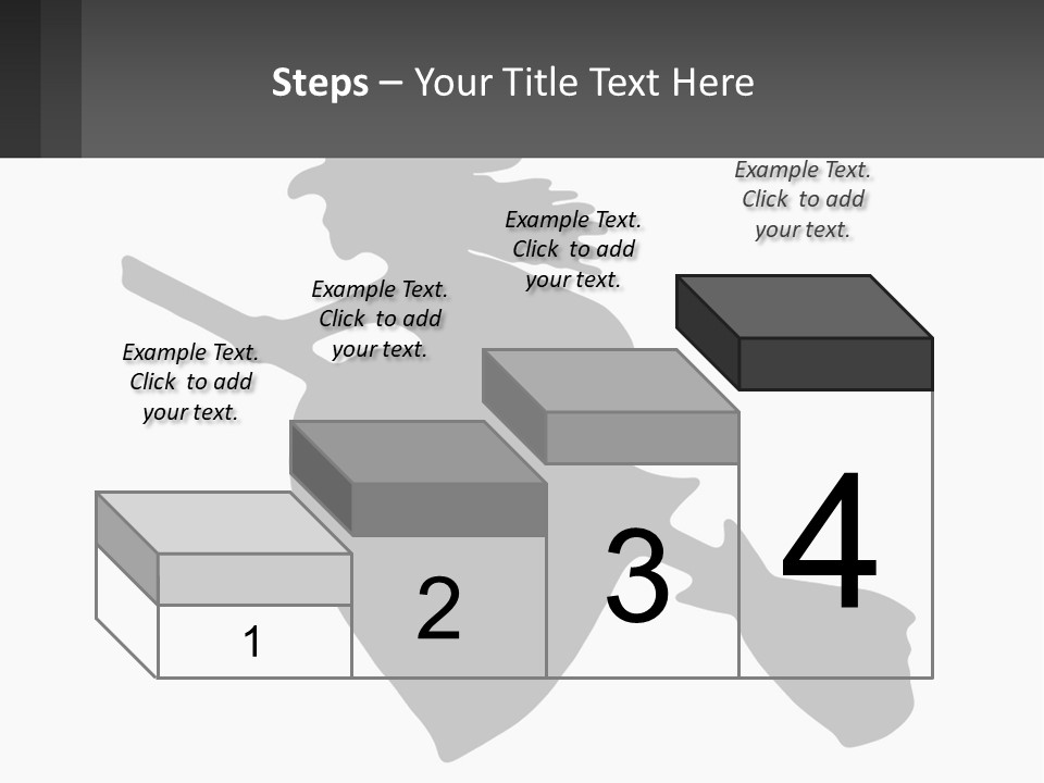 Witch On A Broomstick PowerPoint Template