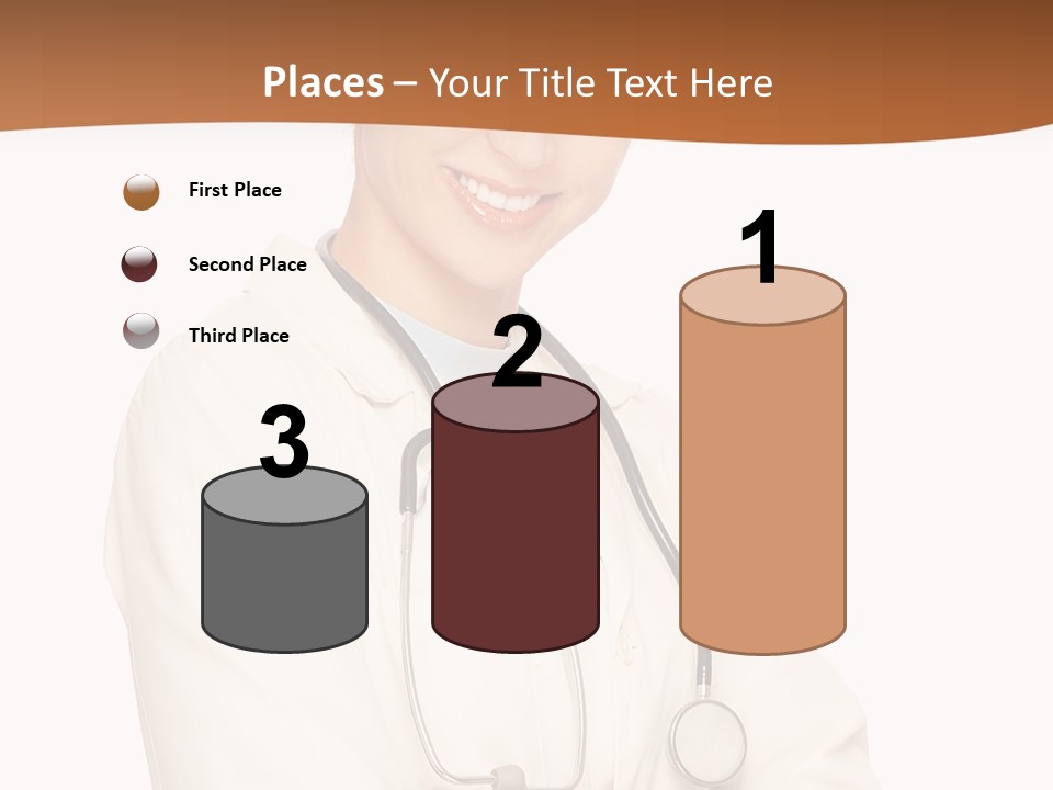 Girl Doctor Pediatrician PowerPoint Template
