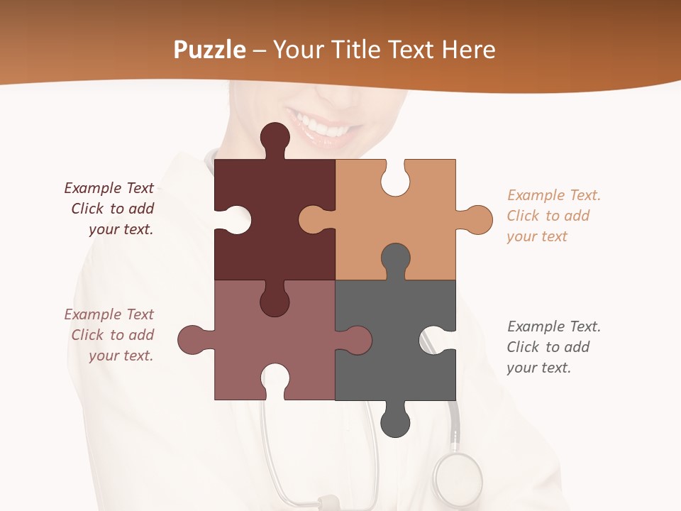 Girl Doctor Pediatrician PowerPoint Template