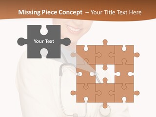 Girl Doctor Pediatrician PowerPoint Template